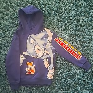 Sonic The Hedgehog Hoodie, 4/5, Blue